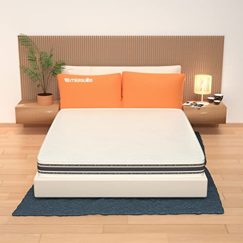 AILIME SRL Materasso Memory Foam Matrimoniale 160X190 Altezza 30 CM SFODERABILE in BAYSCENT Ortopedico Cabrio