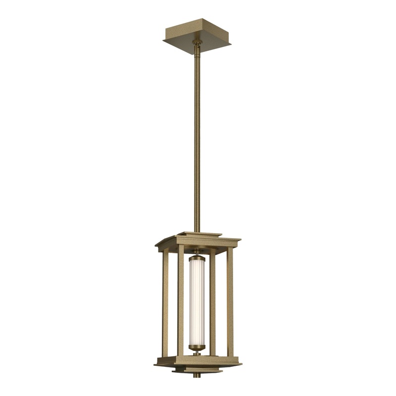 Athena 1-Light Small LED Lantern Soft Gold