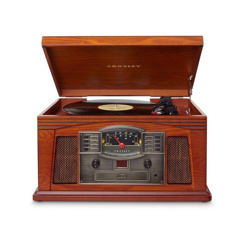 Crosley Lancaster Turntable With Bluetooth – Paprika