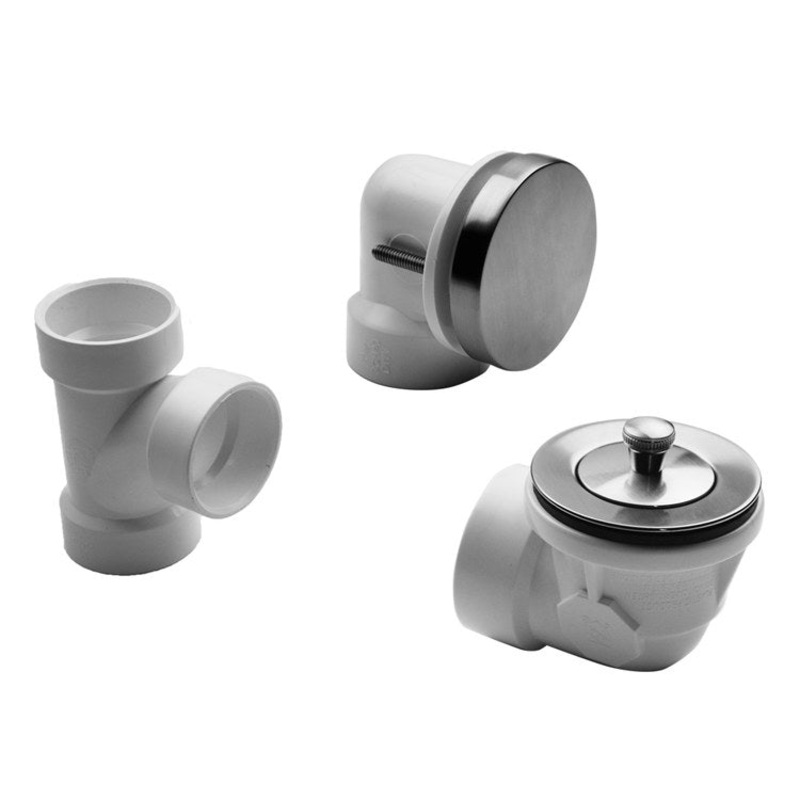Drain Kit Caramel Bronze Brass Includes Lift & Turn Strainer with Round No Hole Faceplate Half Kit