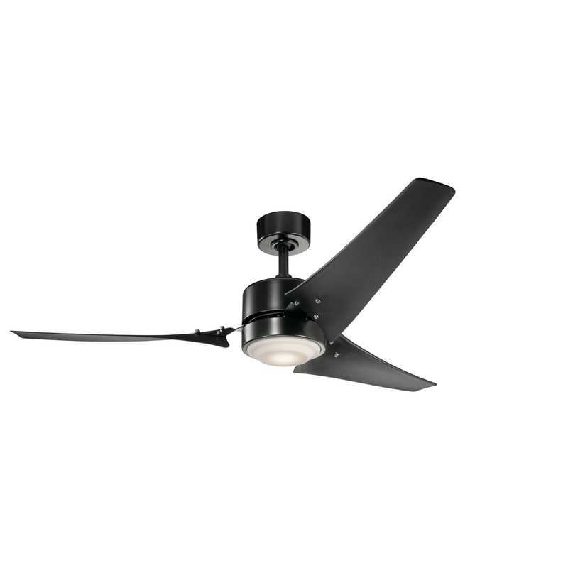 Kichler 310155SBK 60″ Ceiling Fan, Satin Black