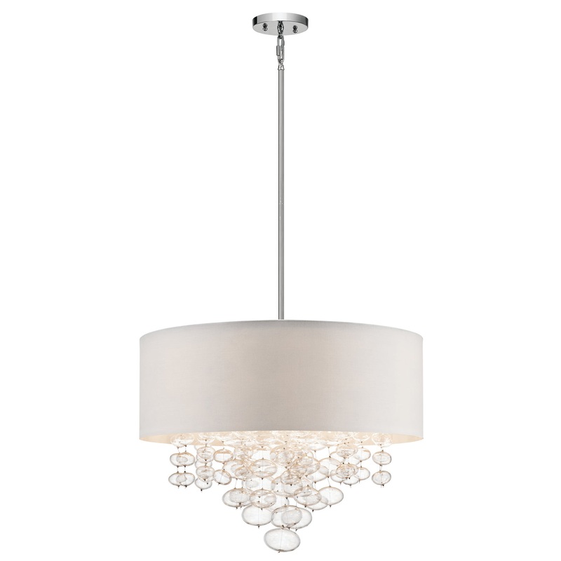 Kichler 83245 Five Light Pendant, Chrome