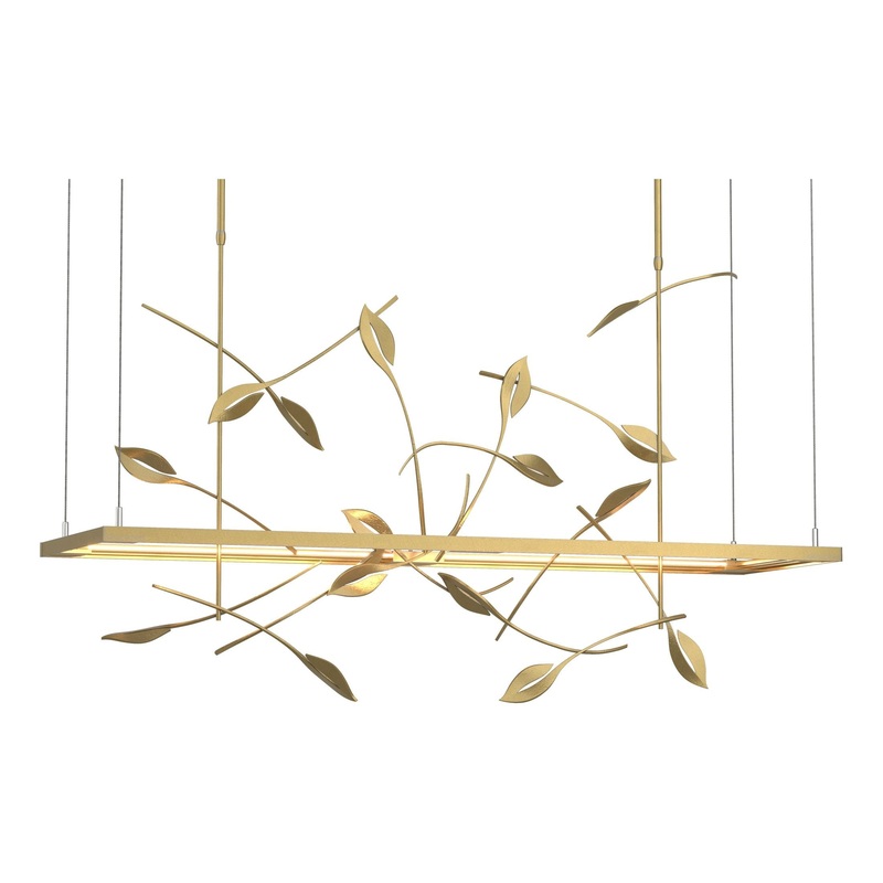Autumn LED Pendant Modern Brass