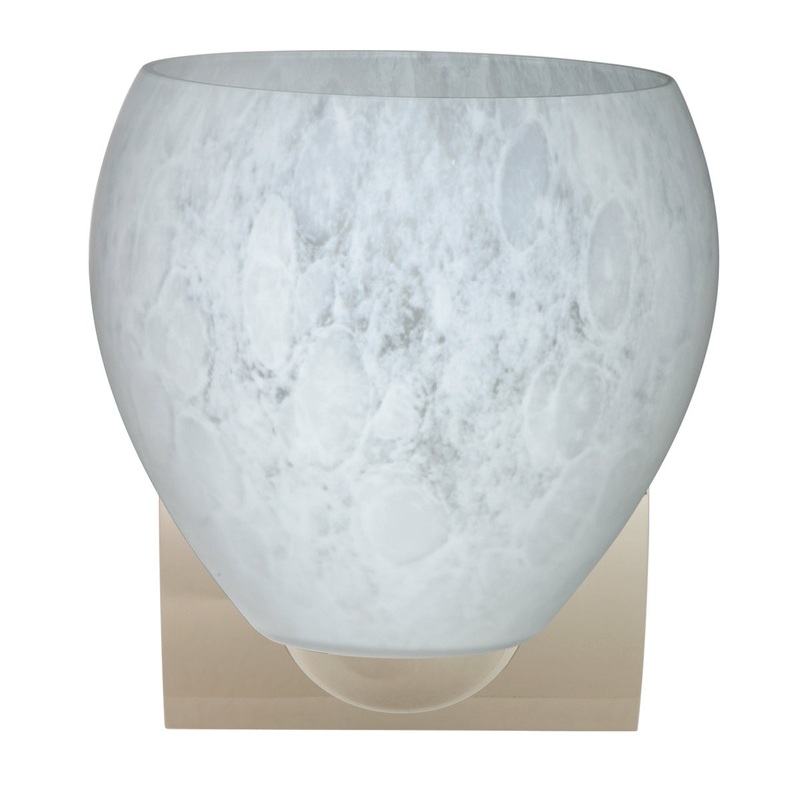 Besa 1WZ-412219-CR Bolla One Light Wall Sconce Chrome