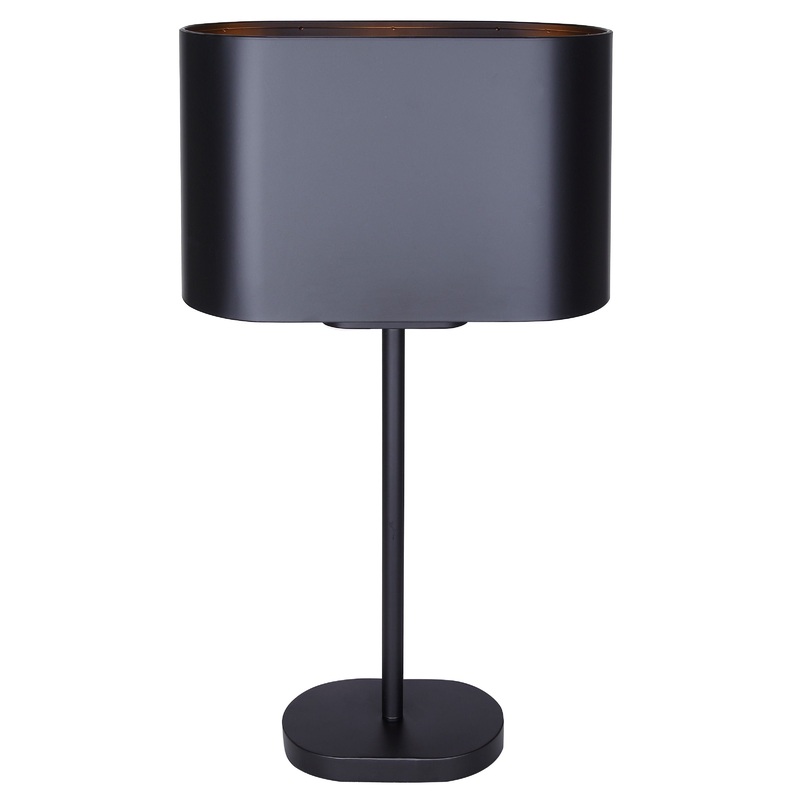 Kov 1-Light Table Lamp Matte Black