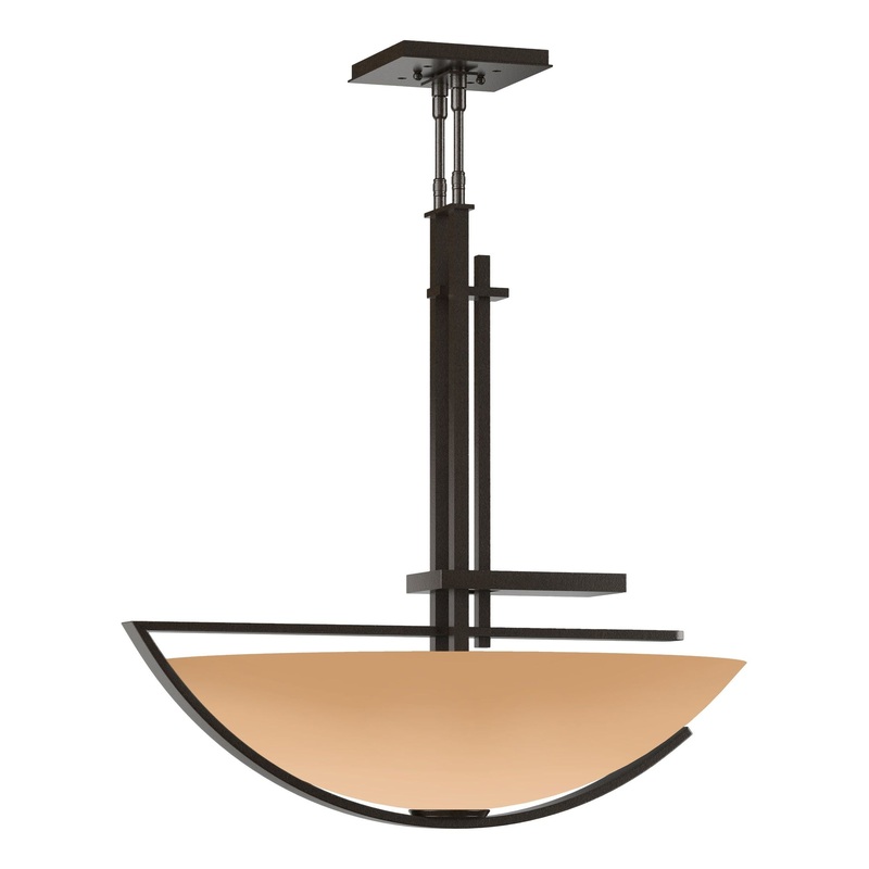 Ondrian Pendant Oil Rubbed Bronze Sand Glass (SS)