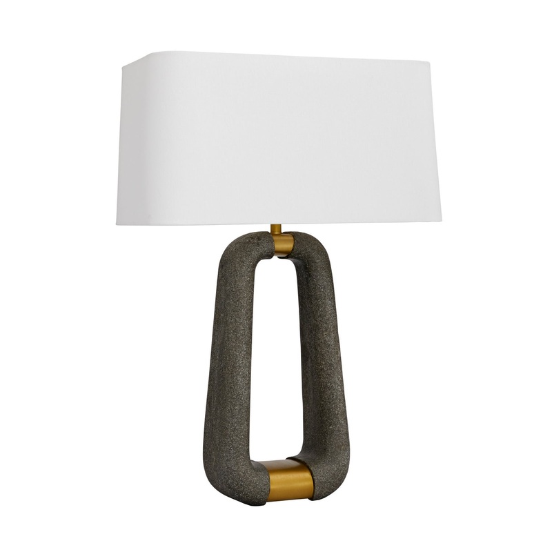 Arteriors 49739-150 Gianni One Light Lamp Graphite