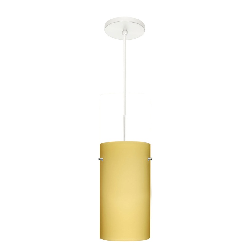 Besa 1VT-4120VM-WH Tondo One Light Pendant White (Discontinued)