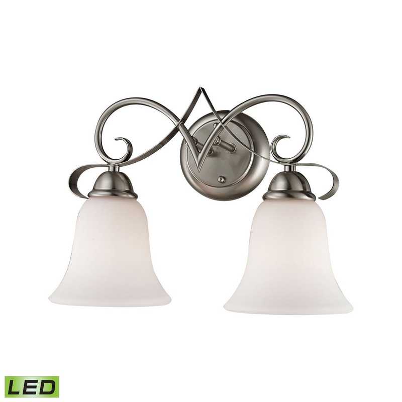ELK Home 1002BB/20-LED Brighton LED Vanity Brushed Nickel