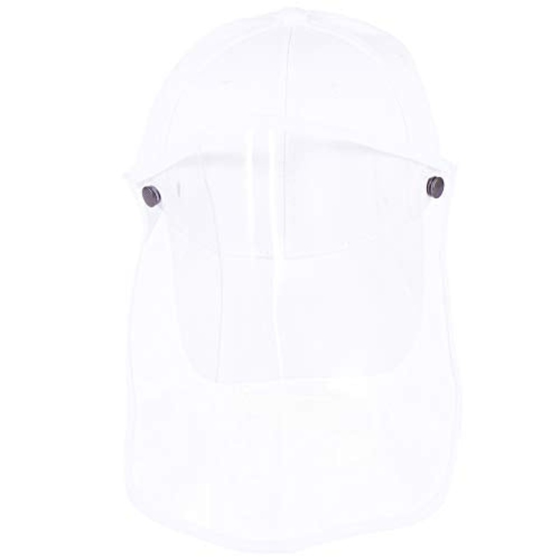 MILISTEN Cappellino da Baseball per Bambini con Protezione per Lo Schermo per Il Viso Trasparente Anti Saliva Anti-Sputo Antispruzzo Antisfondamento Visiera Protettiva di Sicurezza Visiera per Bambini