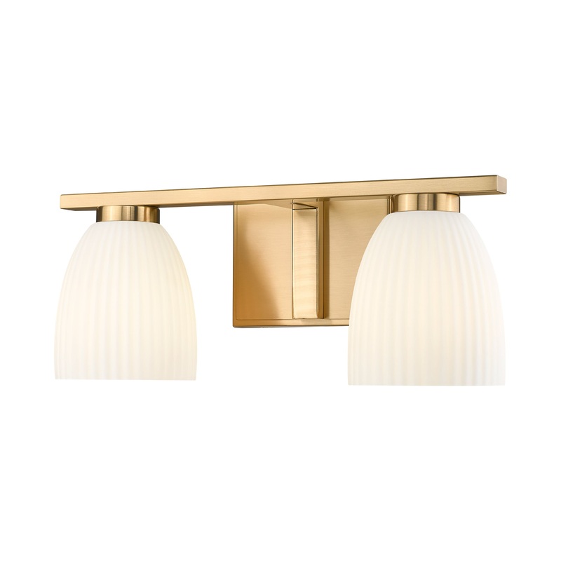 Naya 2-Light Vanity Modern Gold