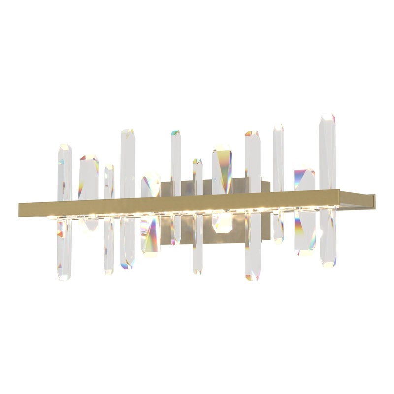 Solitude LED Sconce Modern Brass