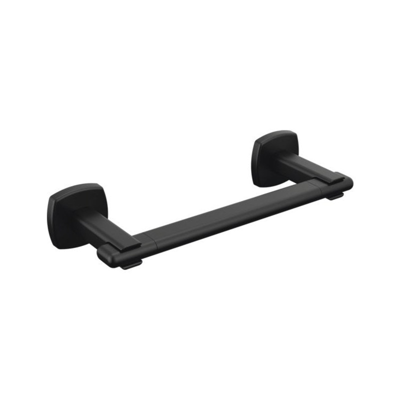 Towel Bar Allaria 8 Inch Single Matte Black Metal