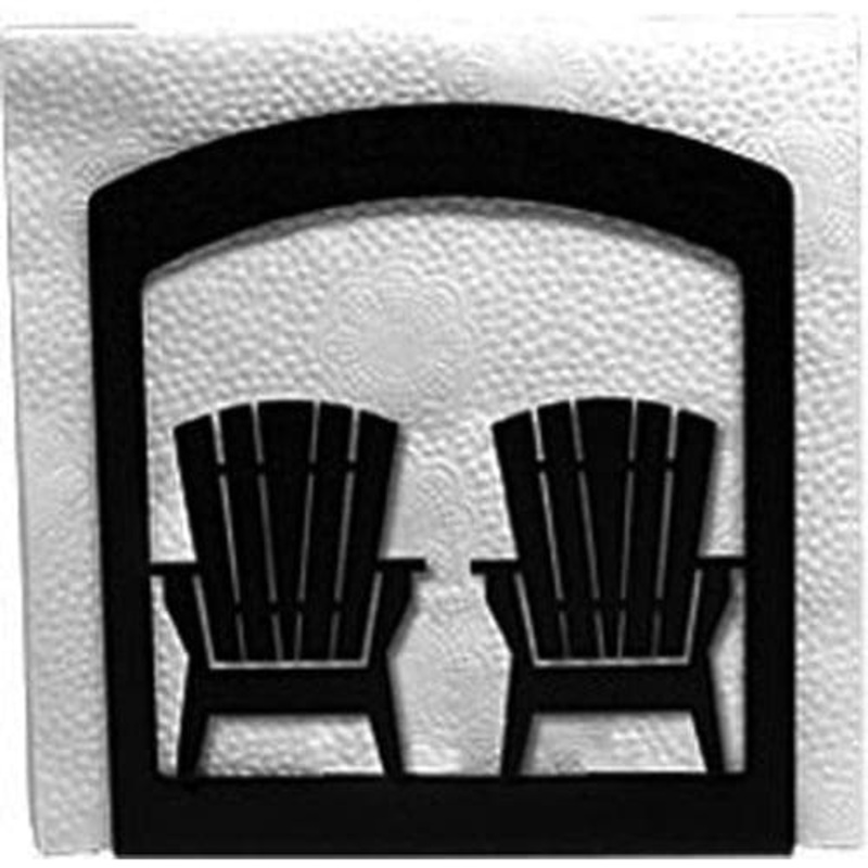 Village Wrought Iron NH-119 Adirondack Napkin Holder