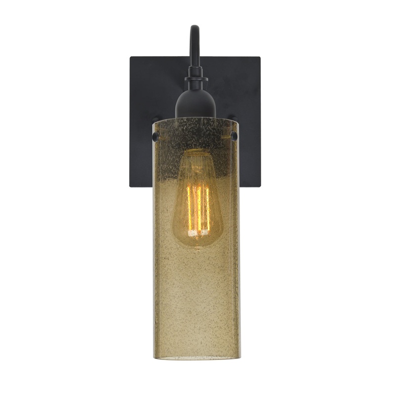 Besa 1WG-JUNI10LT-EDIL-BK Juni One Light Wall Sconce Black