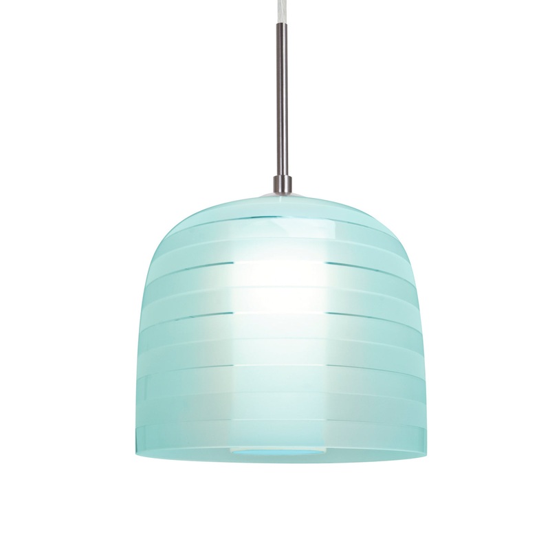 Besa J-MITZI7CY-LED-SN Mitzi 7 LED Pendant Satin Nickel