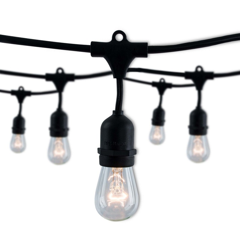 Bulbrite 812312 String String Light Black
