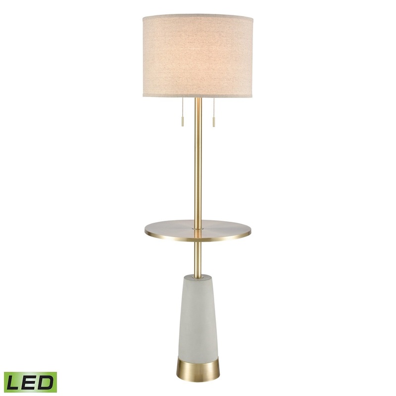 ELK Home 77129-LED Below the Surface LED Floor Lamp Polished Concrete