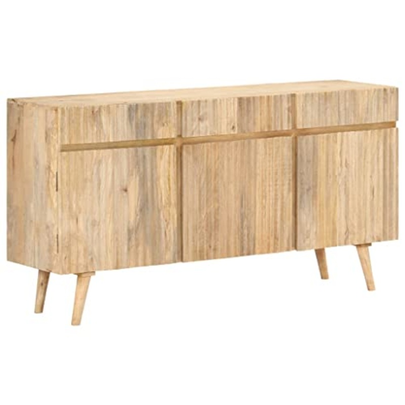 vidaXL Credenza 150x40x80 cm in Legno Massello di Mango