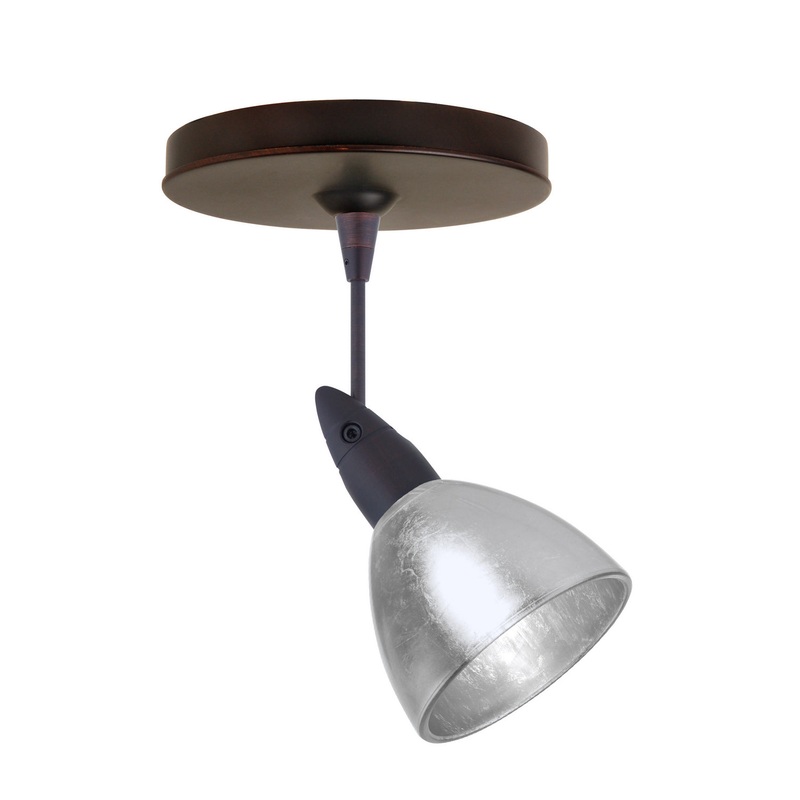 Besa 1SP-1758SF-LED-BR Divi One Light Spotlight Bronze (Discontinued)