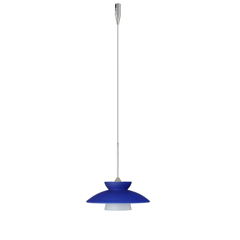 Besa RXP-271823-SN Trilo One Light Pendant Satin Nickel