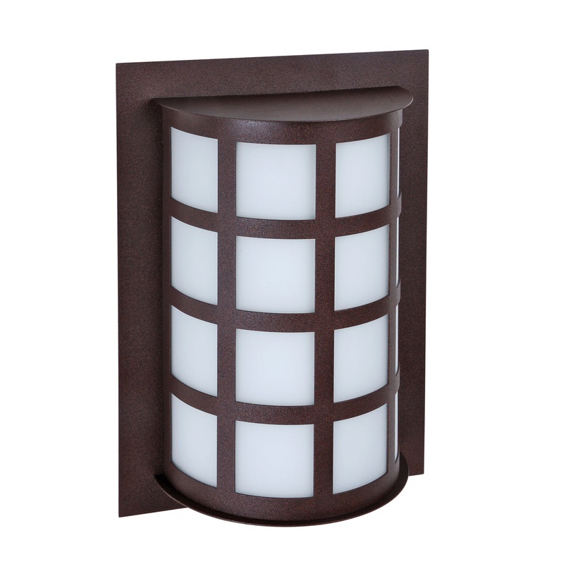Besa SCALA13-SW-BR Scala One Light Outdoor Wall Sconce Bronze