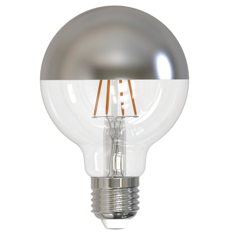 Bulbrite 776870 Filaments: Light Bulb Half Mirror