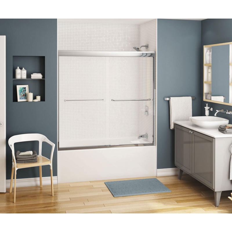 Kameleon SC Sliding Tub Door 55-59 x 57 in. 6 mm