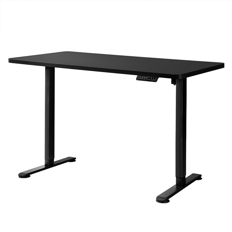 Levede Motorised Standing Desk Adjustable 140cm Black 1000x 1MM