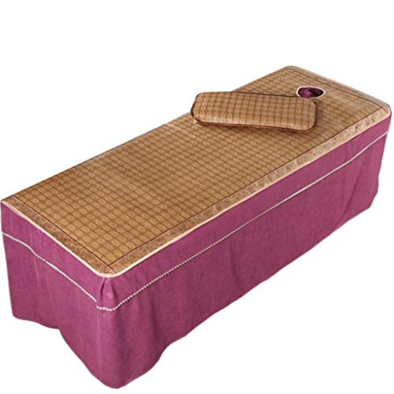 MBY Materassino in bamb, Materasso Salone di Bellezza Letto Singolo Traspirante Assorba Il Sudore Facile da Pulire Senza Soluzione di continuit Tessitura Resistente all’Usura, 4 Dimensioni