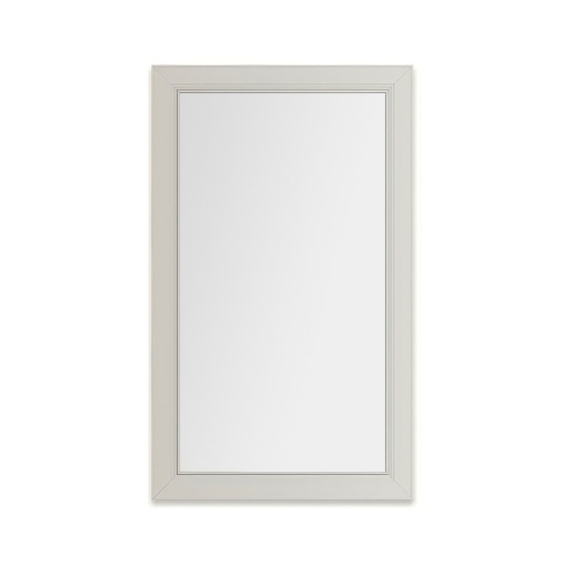 Medicine Cabinet Main Line 24 x 40 Inch 1 Doors Framed Mirror Polished Nickel Flat Top Merion Frame Slow Close Hinges Sliding Magnification Mirror Magnetic Strip Interior Lighting USB Charging ports Electrical Outlets Phone Holder 4 Inch
