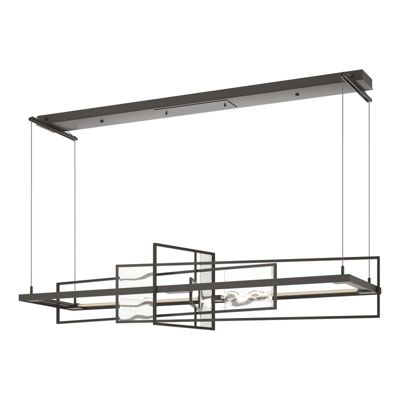 Summer LED Pendant Dark Smoke Aqualite Glass