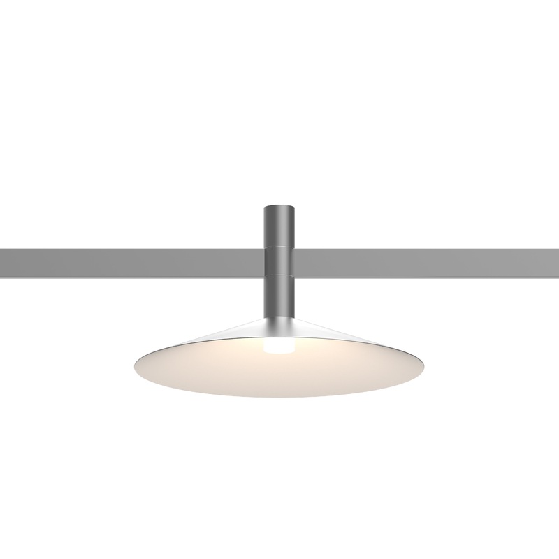 Systema Staccato Cone Shade Bright Satin Aluminum
