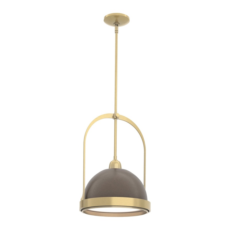 Atlas Small Pendant Modern Brass Bronze