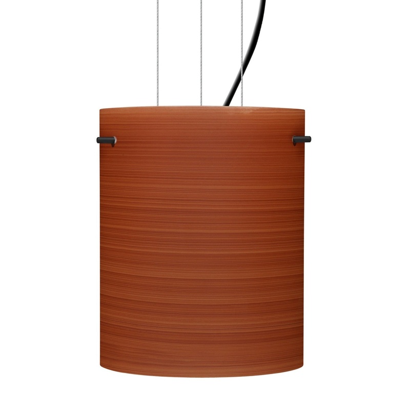 Besa 1KG-4006CH-BK Besa Tamburo 8 Cable Pendant One Light Pendant Black