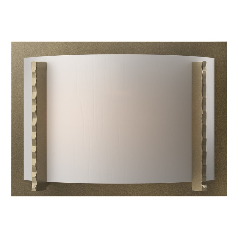 Forged Vertical Bars Sconce Soft Gold