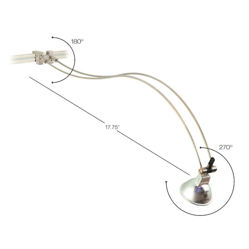 Picture Light in Polished Nickel Finish by Stone Lighting