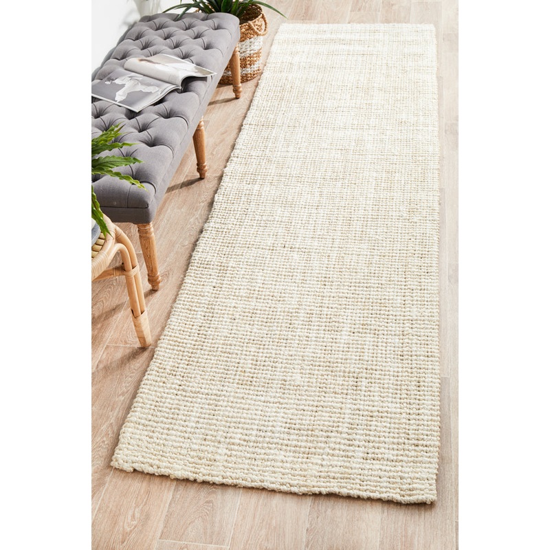 Atrium Barker Bleach Runner by Rug Culture – 300X80CM