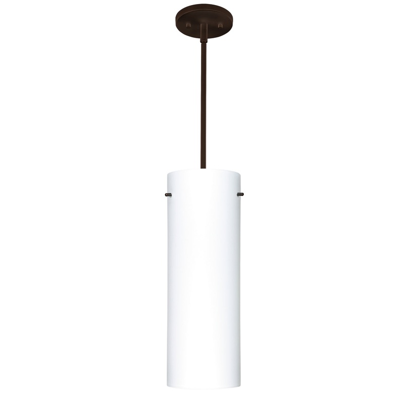 Besa 1TT-412807-LED-BR Tondo One Light Pendant Bronze