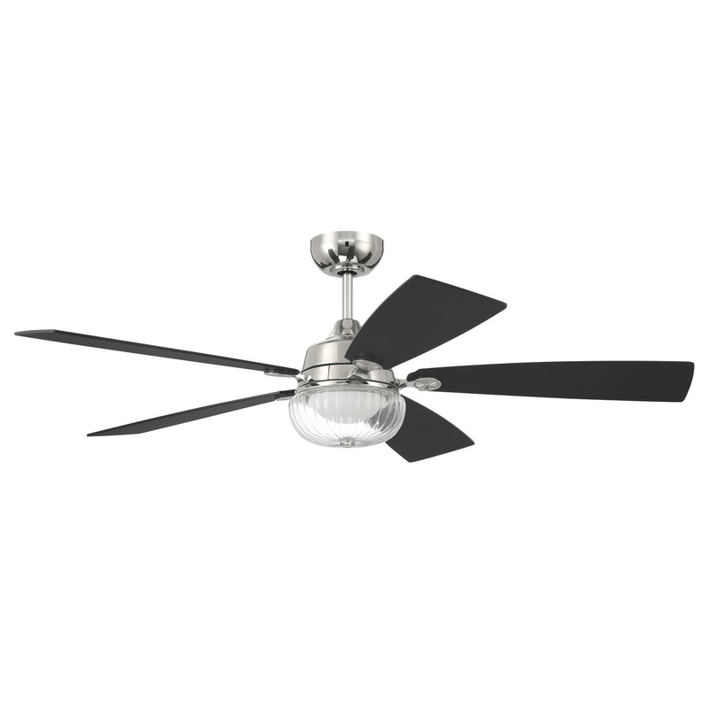 Craftmade CHS52PLN5 Chandler 52″Ceiling Fan Polished Nickel