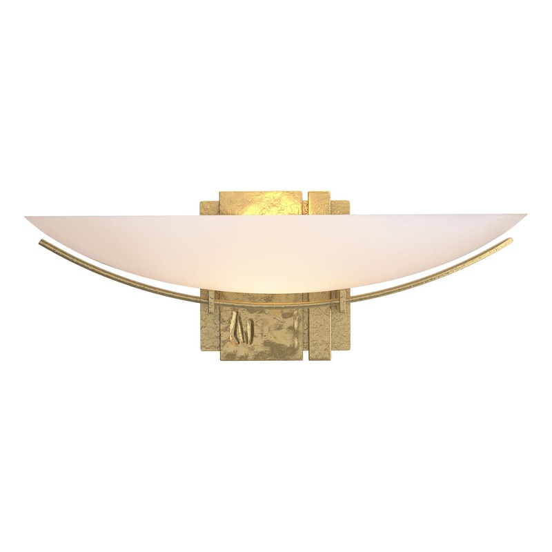 Oval Impressions Sconce Modern Brass
