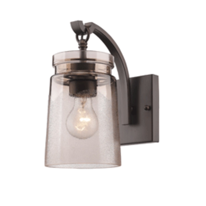 Travers 1-Light Wall Sconce in Rubbed Bronze