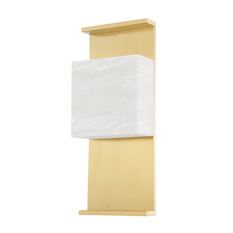 Two Light Wall Sconce from the Stern Collection in Aged Brass Finish by Hudson Valley