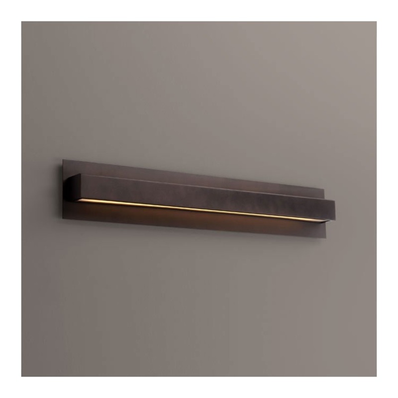 Alcor Single-Light 26″ Bathroom Vanity Fixture 3000k – Oiled Bronze