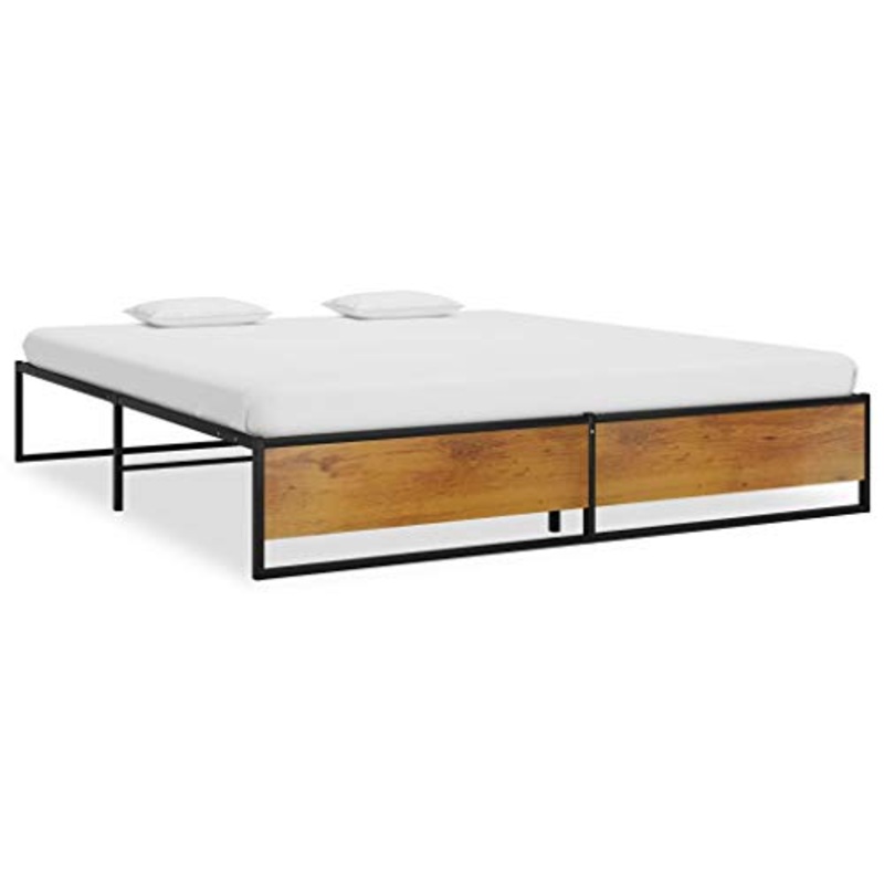 FAMIROSA Giroletto Nero in Metallo 140×200 cm-4816