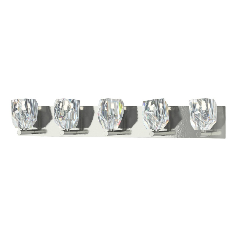 Gatsby 5-Light Bath Sconce Sterling