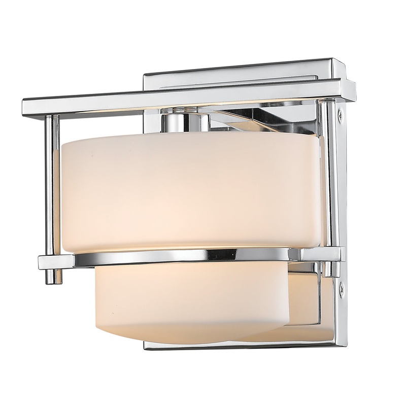 LED Wall Sconce from the Porter Collection in Chrome Finish by Z-Lite