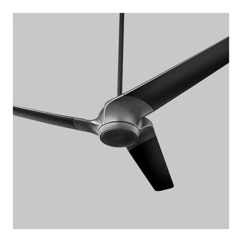 Sol 52″ Three-Blade Fan – Noir