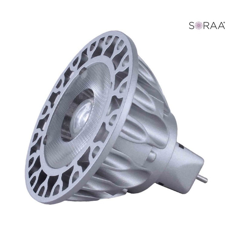 SORAA 7.5W LED MR16 2700K VIVID3 25 DIM Light Bulb by Bulbrite