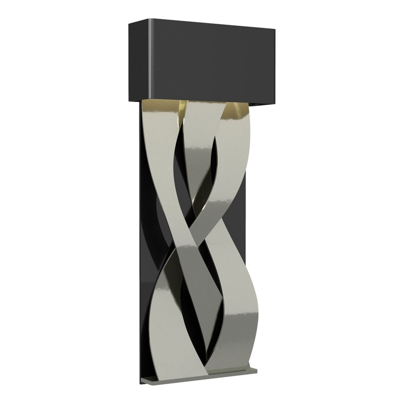 Tress Small LED Sconce Ink Sterling